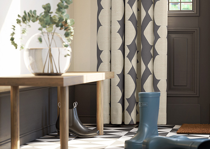 Construct, Black Ink - Made to Measure Curtains - Image 5